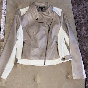 INC international concepts leather style jacket